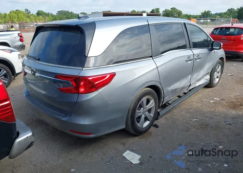 2020 Honda Odyssey Ex-L/Ex-L W/Navi Res из США, поврежденный, VIN 5FNRL6H7XLB019745